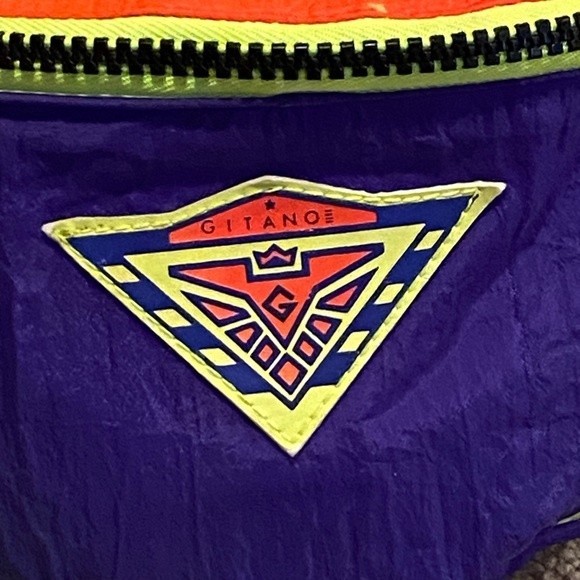 Gitano Vintage Neon Fanny Pack Bag - Picture 5 of 7